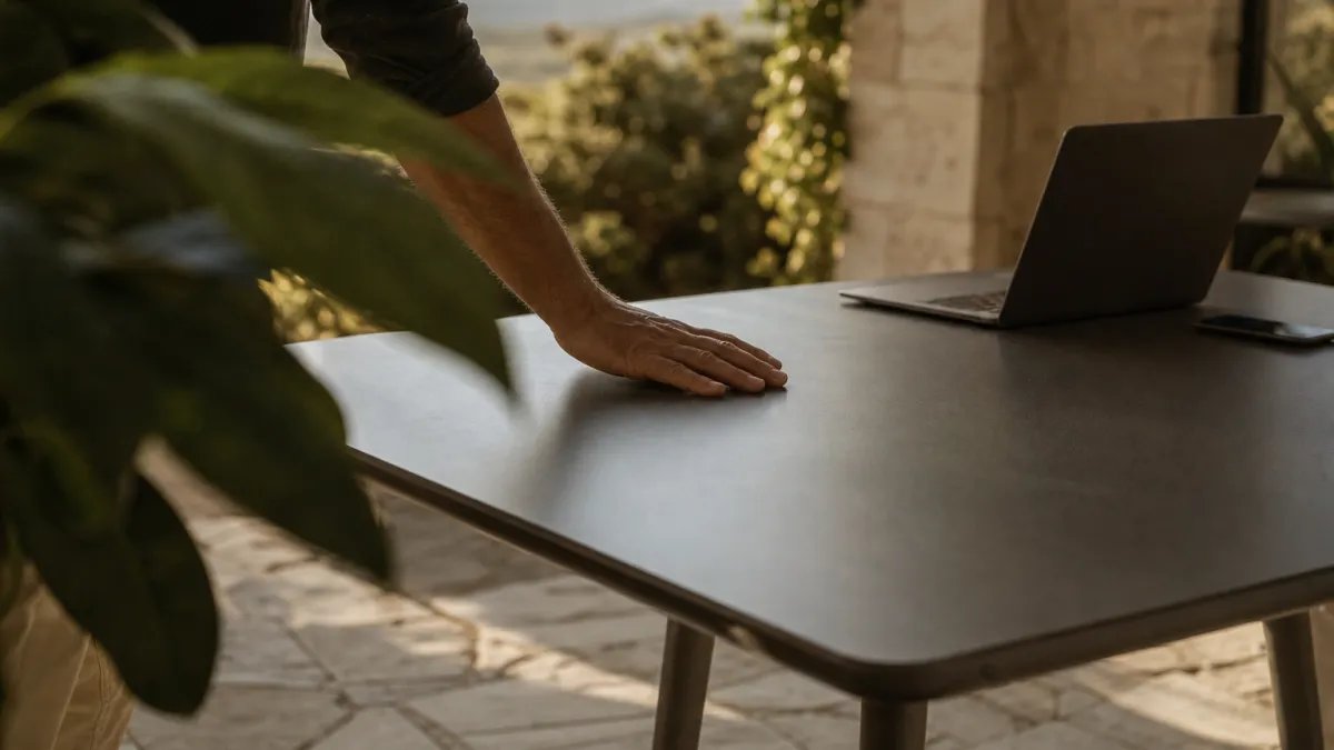 Table de salon de jardin en aluminium : le guide d'achat